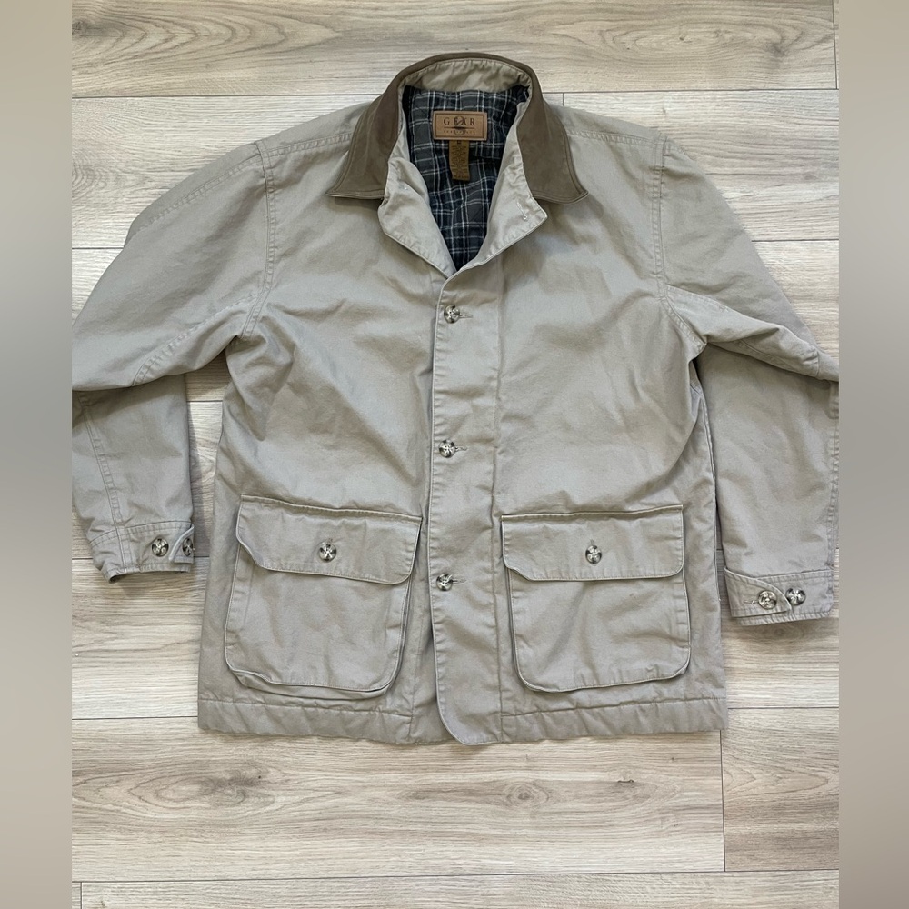 Men's Beige Barn Jacket